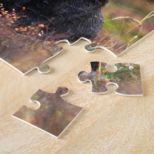 Mooie molen met grote geweien legpuzzel (Zijkant)