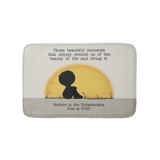 Mooie momenten badmat (Voorkant)