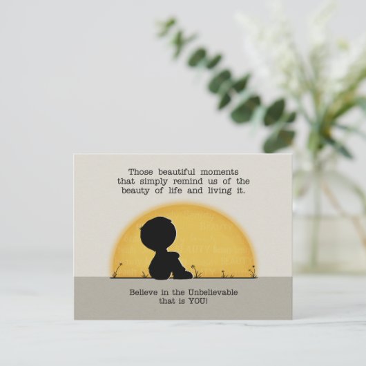 Mooie momenten briefkaart (Staand voorkant)