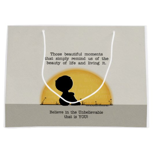 Mooie momenten large cadeautasje (Voorkant)