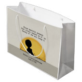 Mooie momenten large cadeautasje (Achterkant Gekanteld)