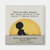 Mooie momenten magneet (Voorkant)