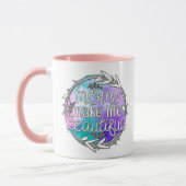 Mooie momenten - Moeders maken het leven mooie Mok (Links)