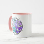 Mooie momenten - Moeders maken het leven mooie Mok (Voorkant links)