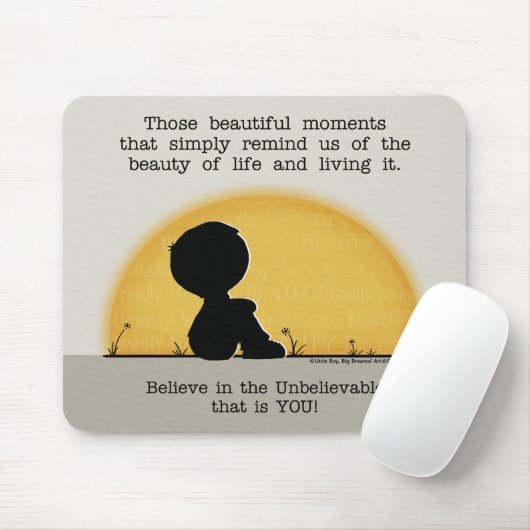 Mooie momenten muismat (Met muis)