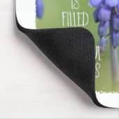 Mooie momenten Paarse bloemen Muismat (Hoek)