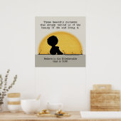 Mooie momenten poster (Keuken)