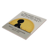 Mooie momenten tegeltje (Zijkant)