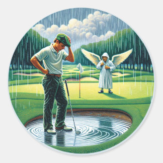 Mooie momenten vastgelegd door verbluffende Sticke Ronde Sticker