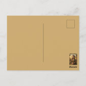 Mooie Mona Lisa Reggae Festival Briefkaart (Achterkant)