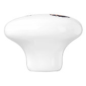 Mooie Monarch Butterfly  kunst Keramische Knop (Zijkant)