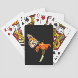 Mooie Monarch Butterfly Pokerkaarten