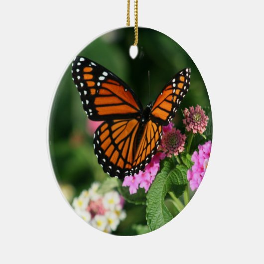 Mooie monboogvlinder-keramisch versierend keramisch ornament (Rechts)