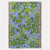 Mooie Monet geïnspireerde thread Deken (Voorkant Verticaal)