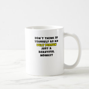 Mooie Monkey Funny Mug Humor Koffiemok