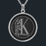 Mooie Monogram Letter K Moederdag, Birthday Sterling Zilver Ketting<br><div class="desc">Ze zal van dit sterling Silver Pendant Ketting houden met haar Monogram! Mooie Monogram Letter K Kies Grootte, Stijl en Metaal Finish Moederdag, Birthday, Verloving, Bridesmaid Gift Idea! Mooie juwelen voor haar! Onthoud mama, zuster, dochter, tante, nicht, Vriendin, oma, vrouw en vrienden! Bekijk meer Monogram Magische Gifts bij VanOmmeren op...</div>