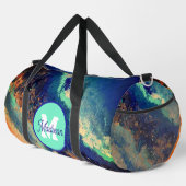 Mooie monogrammed duffel tas (Rechterhoek)