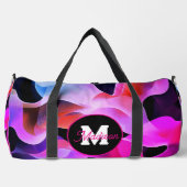 Mooie monogrammed duffel tas (Voorkant)