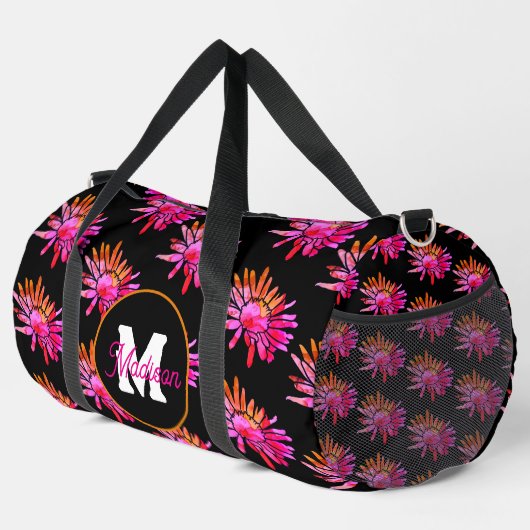 Mooie monogrammed duffel tas (Rechterhoek)