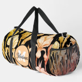Mooie monogrammed duffel tas (Rechterhoek)