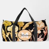 Mooie monogrammed duffel tas (Achterkant)