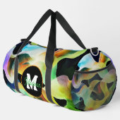 Mooie monogrammed duffel tas (Rechterhoek)