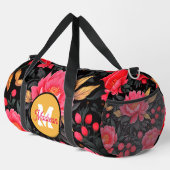 Mooie monogrammed duffel tas (Rechterhoek)