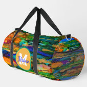 Mooie monogrammed duffel tas (Rechterhoek)