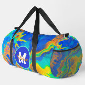 Mooie monogrammed duffel tas (Rechterhoek)