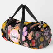 Mooie monogrammed duffel tas (Rechterhoek)