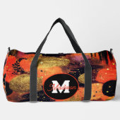 Mooie monogrammed duffel tas (Voorkant)