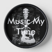 Mooie mooie Afrikaanse Gitaar Grijswaarden Motief  (Voorkant)