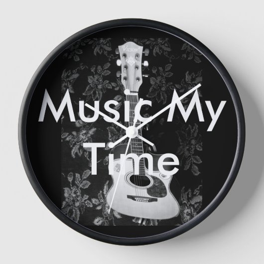 Mooie mooie Afrikaanse Gitaar Grijswaarden Motief  (Voorkant)