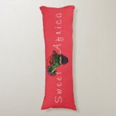 Mooie, mooie Afrikaanse kleuren Lichaamskussen (Voorkant Verticaal)