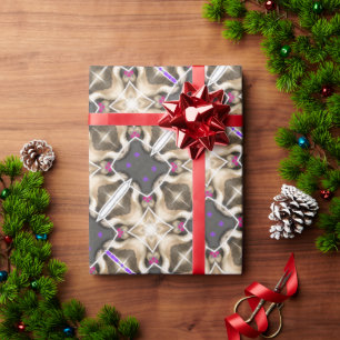 Mooie mooie Afrikaanse Serengeti Splendor vector Cadeaupapier