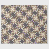 Mooie mooie Afrikaanse Serengeti Splendor vector Cadeaupapier (Vlak)