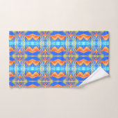 Mooie mooie Afrikaanse Tribal Print vectorkunst Bad Handdoek (Handdoek)