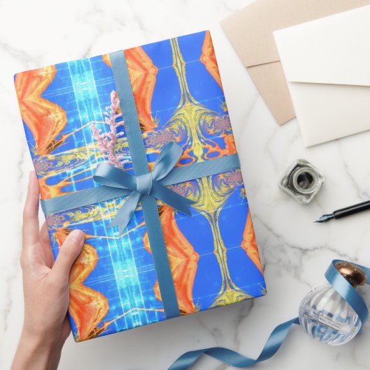 Mooie mooie Afrikaanse Tribal Print vectorkunst Cadeaupapier (Geschenken)