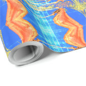 Mooie mooie Afrikaanse Tribal Print vectorkunst Cadeaupapier (Rol Hoek)