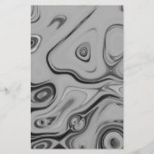 Mooie mooie Ash Grey textuur Kleur Art Print Briefpapier (Voorkant)