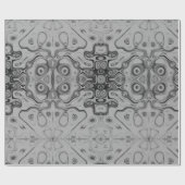 Mooie mooie Ash Grey textuur Kleur Art Print Cadeaupapier (Vlak)