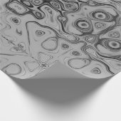 Mooie mooie Ash Grey textuur Kleur Art Print Cadeaupapier (Hoek)