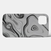 Mooie mooie Ash Grey textuur Kleur Art Print Case-Mate iPhone Case (Achterkant (horizontaal))