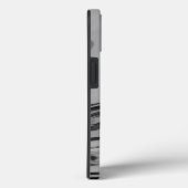 Mooie mooie Ash Grey textuur Kleur Art Print Case-Mate iPhone Case (Achterkant / Rechts)