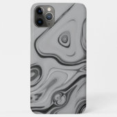 Mooie mooie Ash Grey textuur Kleur Art Print Case-Mate iPhone Case (Achterkant)