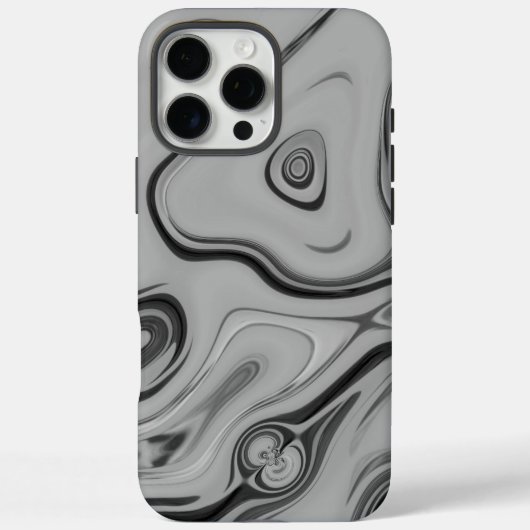 Mooie mooie Ash Grey textuur Kleur Art Print Case-Mate iPhone Case (Achterkant)