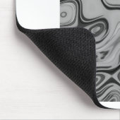 Mooie mooie Ash Grey textuur Kleur Art Print Muismat (Hoek)