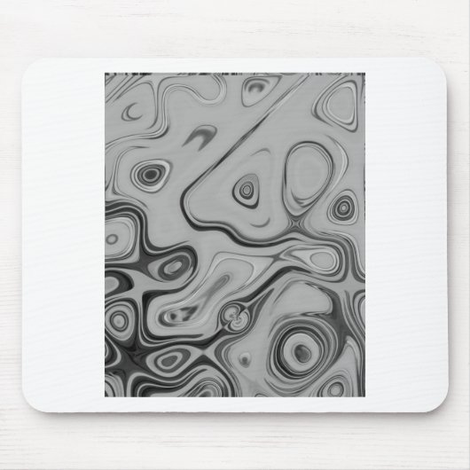 Mooie mooie Ash Grey textuur Kleur Art Print Muismat (Voorkant)