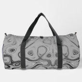 Mooie mooie Ash Grey textuur Kleur Art Print Plunjezak (Achterkant)