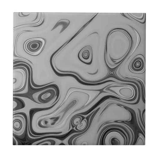 Mooie mooie Ash Grey textuur Kleur Art Print Tegeltje (Voorkant)